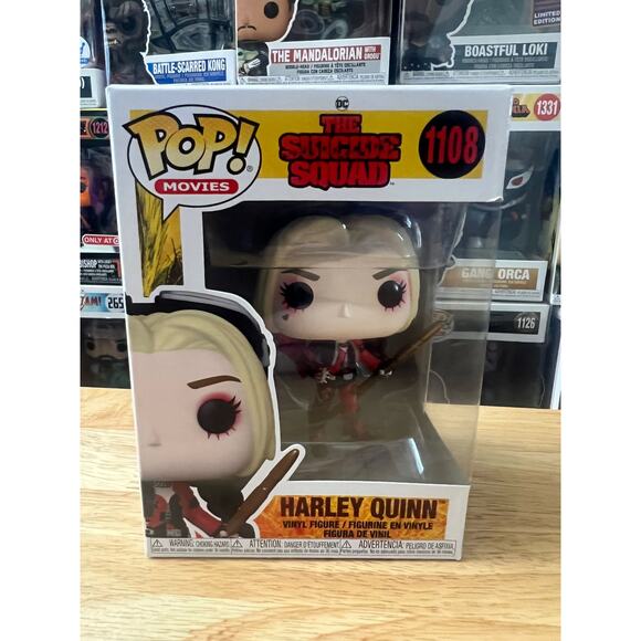 Harley Quinn Bodysuit Suicide Squad Funko Pop #1108 DC Comic Movie Margot Robbie - Picture 1 of 6